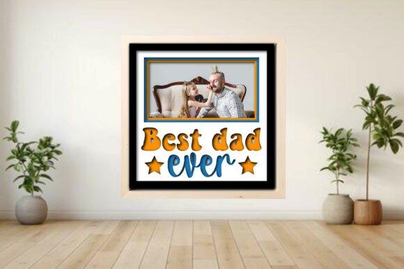 Best Dad Ever Photo Frame Shadow: A Graphics and Crafts Review