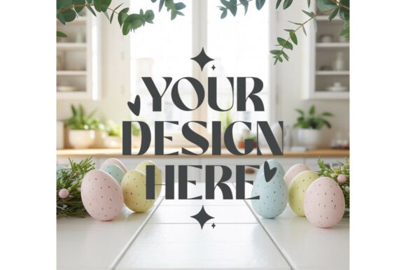 Easter Product Background Mockup 10 Graphics Review