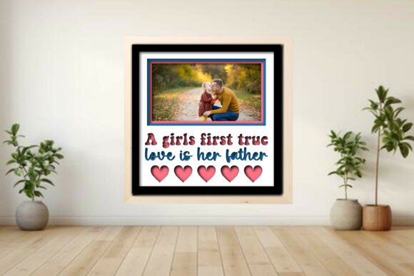 Father s Day Photo Frame Shadow Graphics and Crafts Review