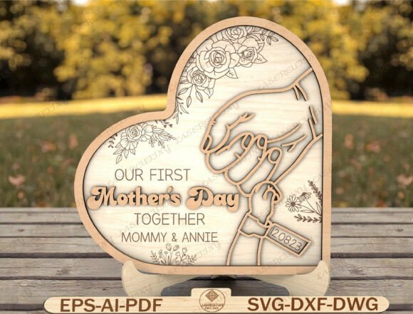 First Mother's Day Together Cut File SVG: A Graphics Review for Sellers
