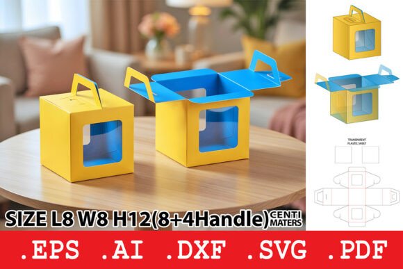 Gable Box with Window and Handle: A Graphics and Boxes Amp Review