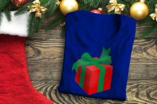 Holiday or Birthday Gift Box Graphics for Crafts