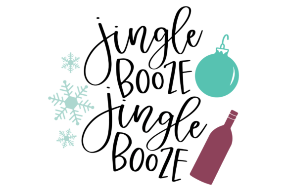 Jingle Booze Christmas SVG Graphics and Crafts Review