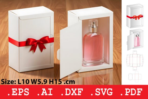 Review: Perfume Box with Window and Ribbon Slot Embroidery Design