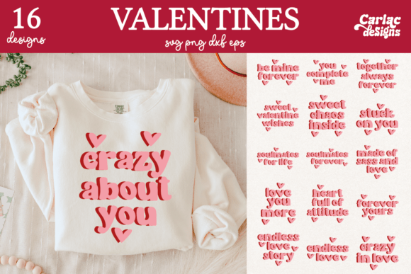 Valentines Day Shirt Bundle: Graphics and Illustrations for Editorial Use